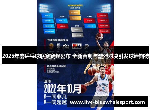 2025年度乒乓球联赛赛程公布 全新赛制与激烈对决引发球迷期待